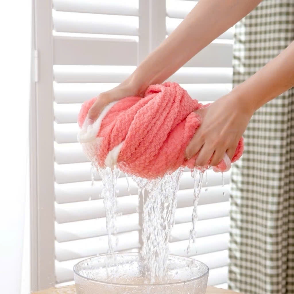 Áo Choàng Tắm Nữ Dáng Váy Dây Buộc Vải Coral Velvet, Thấm Hút Tốt, Nhanh Khô, Dáng Váy Buộc Dây Sang Trọng