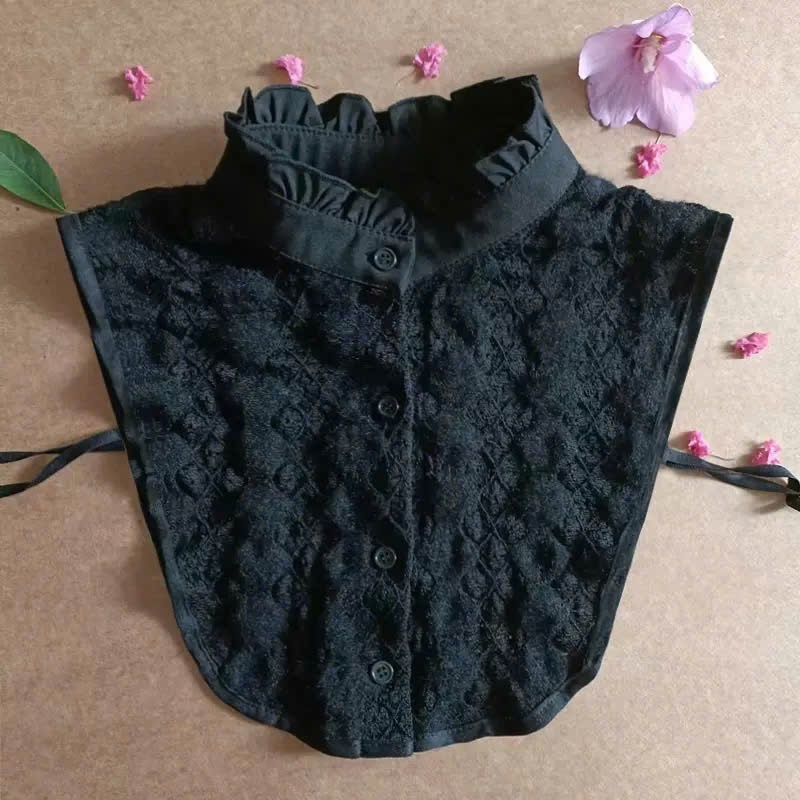 Cổ áo Vải ren nữ cao cấp sang trọng - quy phái