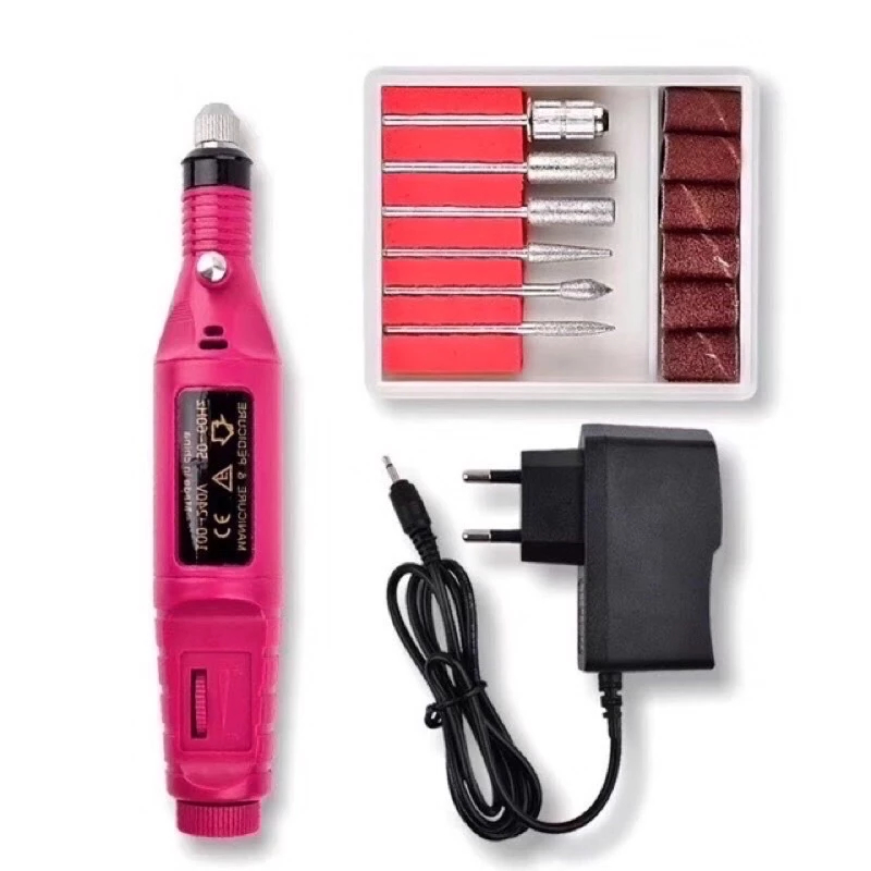 Máy Mài Mini Cầm Tay Làm Nail – Nhỏ Gọn, Êm, Không Rung, Mài Da & Xử Lý Móng Nhanh, Phù Hợp Thợ Nail & Tại Nhà