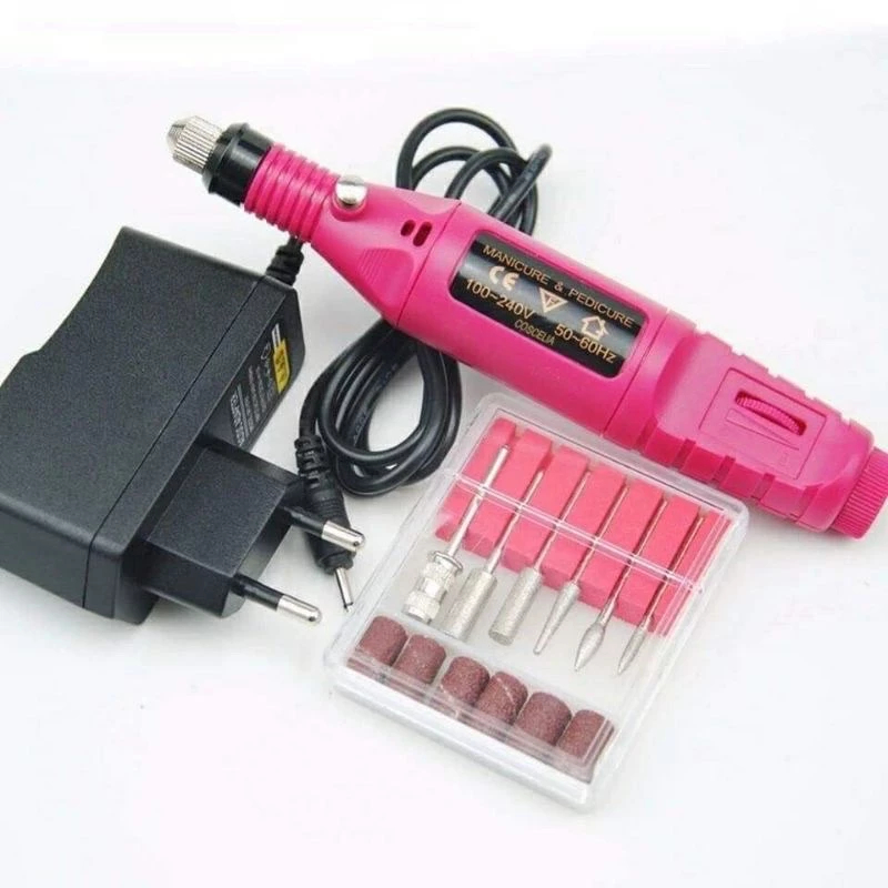 Máy Mài Mini Cầm Tay Làm Nail – Nhỏ Gọn, Êm, Không Rung, Mài Da & Xử Lý Móng Nhanh, Phù Hợp Thợ Nail & Tại Nhà