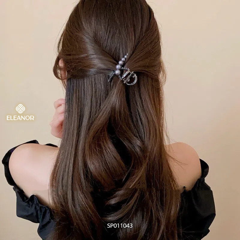 Kẹp tóc nữ Eleanor Accessories đính đá kẹp tóc càng cua phụ kiện tóc 11043