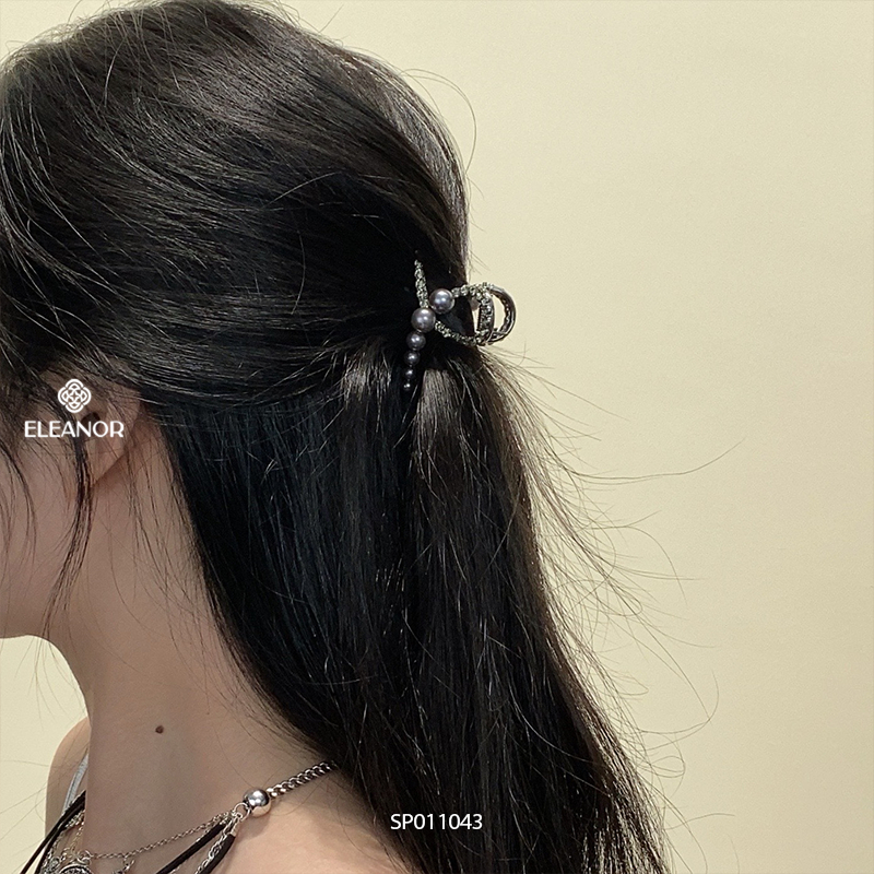 Kẹp tóc nữ Eleanor Accessories đính đá kẹp tóc càng cua phụ kiện tóc 11043