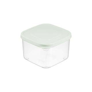 Hộp thực phẩm vuông Inochi -Hokkaido 500ml-750ml-1000ml-1500ml- 2500ml ( Nắp Cam/Hồng/Xanh/Trắng)