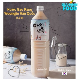 [Thùng x12 Chai] Sữa gạo - Nước gạo rang Hàn Quốc 1500ml