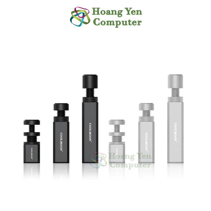 Giá Đỡ Card Đồ Họa Máy Tính COOLMOON GH Có Đế Hít Nam Châm, Tùy Chỉnh Độ Cao - Chống Cong Main/ Xệ VGA