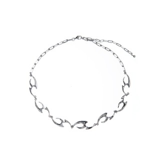 SNUOFO - Dây chuyền kim loại độc đáo phong cách đường phố xu hướng hip hop unisex dây chuyền đeo cổ cao cấp