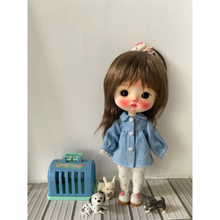 Set sơmi jean kèm quần leging size dian mập,cừu bé,6nhỏ(size khác vui lòng ib shop)