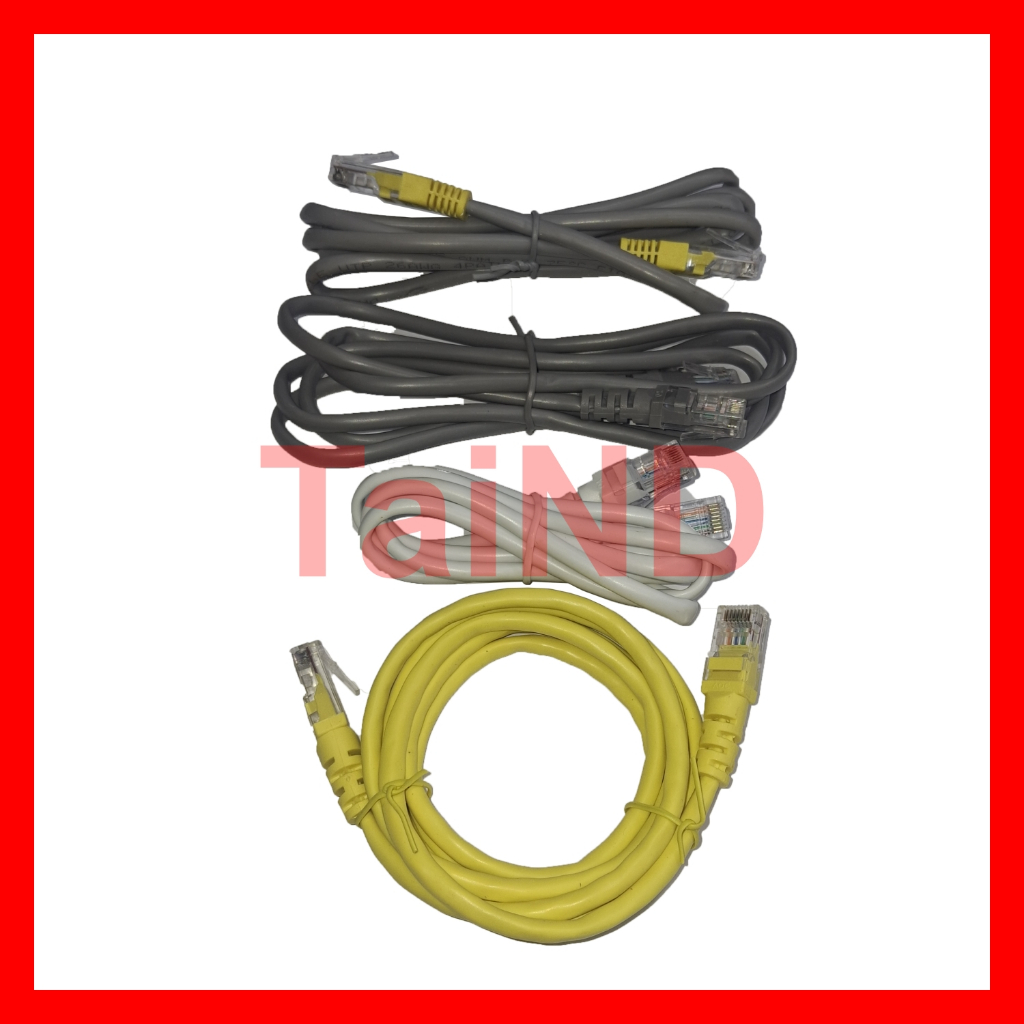 10 Dây nhảy LAN CAT 5E RJ45 tốc độ cao 1Gbps dài 1.2-1.5m, chống nhiễu ...