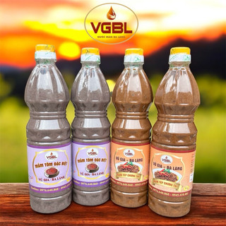 COMBO 4C MẮM TÔM VÀ MẮM TÉP BA LÀNG TẶNG 1 LỌ MẮM TÔM 300GR