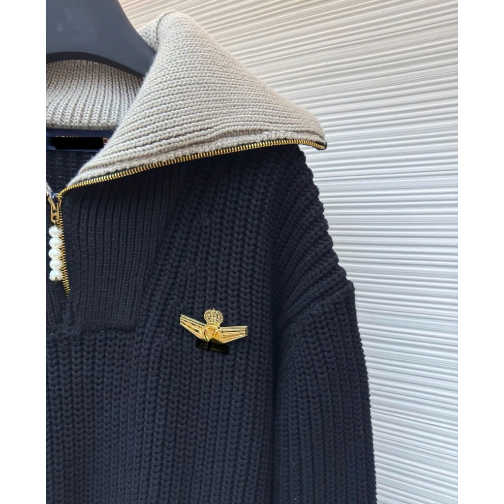 ⚡️[Hight Quality] Áo Khoác Cổ Zip Bản To \ / Sweater Ready - Điểm Nhấn Cổ Bẻ Độc Lạ Chất Len Dệt Siêu Nặng Nam Nữ
