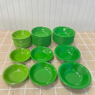 COMBO 10 CHÉN CHẤM MÀU ĐÁ XÁM – NHỰA MELAMINE CỨNG CÁP – TRƯỜNG AN VN