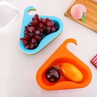 Combo 3 Khay lọc rác, thức ăn thừa gắn vòi bồn rửa chén, bát hình thiên nga