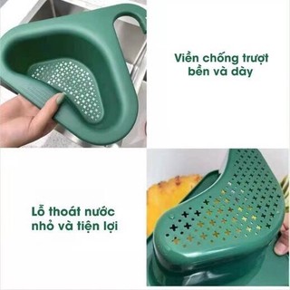 Combo 3 Khay lọc rác, thức ăn thừa gắn vòi bồn rửa chén, bát hình thiên nga