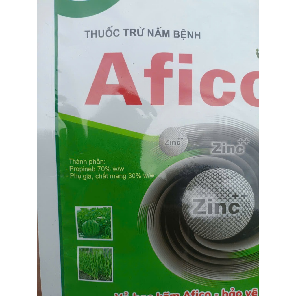 AFICO 70WP 100g - Nicotex Chuyên Xử lý cháy Lá Dừa, Mai vàng, Rẻ Chanh Tắc,Đốm lá, Nấm, Cây Trồng