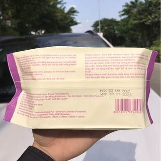 Combo 3 Gói khăn ướt Mom Love dùng cho các bé - An toàn, không mùi, không gây kích ứng da