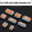 Cút nối dây điện nhanh PCT-212,213,214,cút nối nhanh dây điện,cút nối thông minh,đầu nối dây điện,cầu nối điện,khớp nối