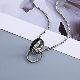SNUOFO - Dây chuyền nam mới thời trang và đa năng mặt dây chuyền bằng thép titan cao cấp
