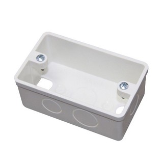 Hộp âm đơn nhựa trắng Nanoco NA101