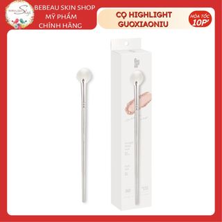 Cọ Đánh Highlight GUOXIAONIU Hình Cánh Quạt, Lông Mềm Mịn Bám Phấn Nhập Khẩu Chính Hãng - Bebeau