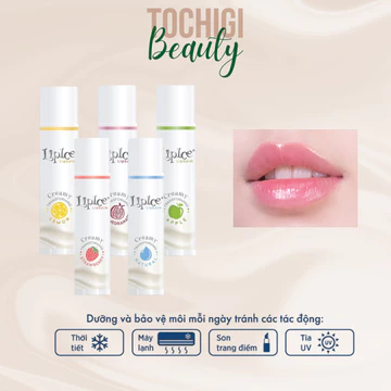 Son dưỡng môi không màu chuyển kem mịn LipIce Creamy 3.3g