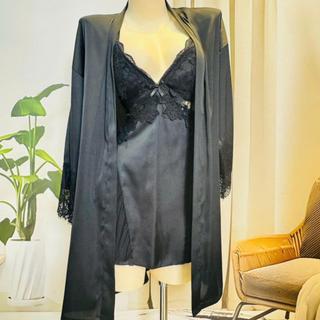 V541 Choàng Váy Ngủ Nữ Chất Lụa Latin Cao Cấp Phối Ren Mềm Kèm Lót Đệm Phương Linh Underwear