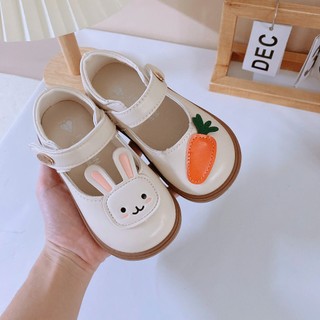Sz 21-30 Tăng 1 sz Giày Búp Bê Cà Rốt Khóa Cạnh Cho Bé 2-6 Tuổi K234