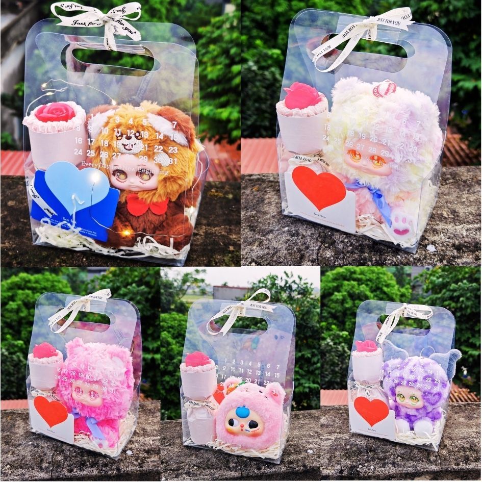 Túi Set Quà Tặng Gấu Bông Bé Ba Dễ Thương Quà Tặng Cho Bé, Trẻ Em, Bạn Gái Dịp Sinh Nhật, Ngày Lễ ,Noel