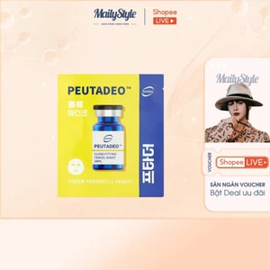 C96_ Mặt nạ cải thiện volume da, tăng đàn hồi TMTM Peutadeo™ Close-Fiting Tencel Sheet 28ml