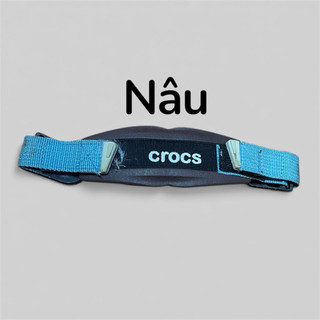 [A-U-T-H] Quai dù bán lẻ theo cặp, quai dù gắn dép crocs, nhiều màu tặng kèm chốt gắn