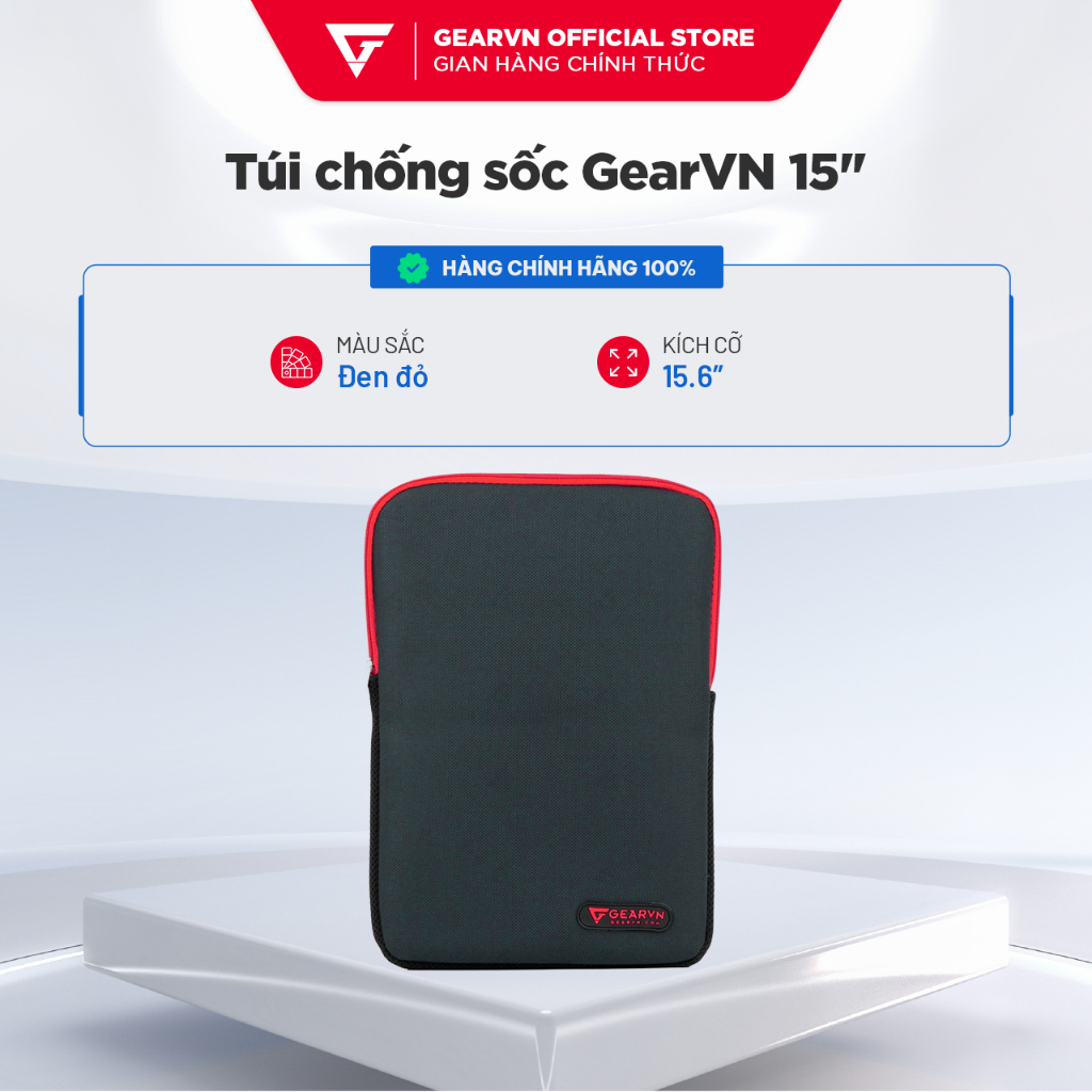 Túi chống sốc laptop GEARVN 15.6 inch