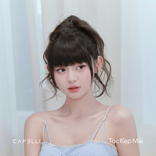 Tóc Kẹp Mái Bằng CAPELLI Dệt Thủ Công Từ Tóc Thật