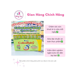 {Chính hãng} Sữa pha sẵn Colosbaby Gold Cải Tiến, lên cân khoa học, miễn dịch thùng 48 Vitadairy 110ml