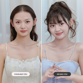 Tóc Kẹp Mái Thưa CAPELLI Dệt Thủ Công Từ Tóc Thật