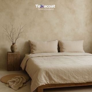 Sơn hiệu ứng bê tông ECO TEXACOAT màu be chống thấm, chống ẩm mốc, nứt chân chim bền màu, sơn nội thất, ngoại thất