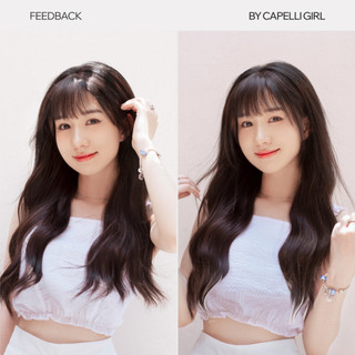 Tóc Kẹp Mái Thưa CAPELLI Dệt Thủ Công Từ Tóc Thật