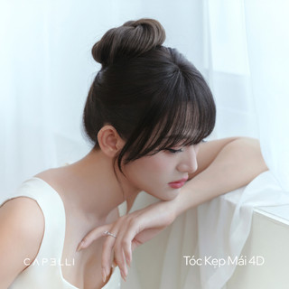 Tóc Kẹp Mái Thưa 4D CAPELLI Premium Siêu Da Đầu Dệt Thủ Công Từ Tóc Thật - Phiên Bản Update Tự Nhiên Vượt Trội