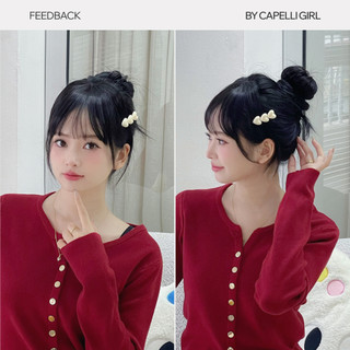 Tóc Kẹp Mái Thưa 4D CAPELLI Premium Siêu Da Đầu Dệt Thủ Công Từ Tóc Thật - Phiên Bản Update Tự Nhiên Vượt Trội