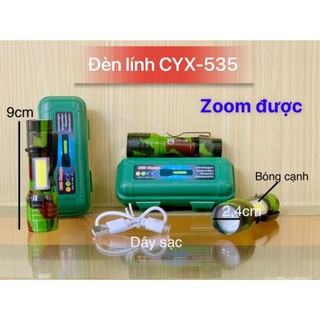 Đèn Pin Mini Siêu Sáng Police Cao Cấp Có Zoom🍀FREESHIP🍀Đèn Pin Mini Led Siêu Sáng Chống Nước Giá Rẻ CYX-535