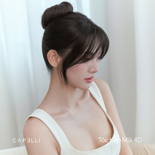 Tóc Kẹp Mái Bay 4D CAPELLI Premium Siêu Da Đầu Dệt Thủ Công Từ Tóc Thật - Phiên Bản Update Tự Nhiên Vượt Trội