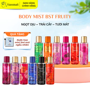 Xịt Thơm Body Mist Hương Hoa Sellion FRUITY 250ml Hương Trái Cây Ngọt Dịu Tươi Mát