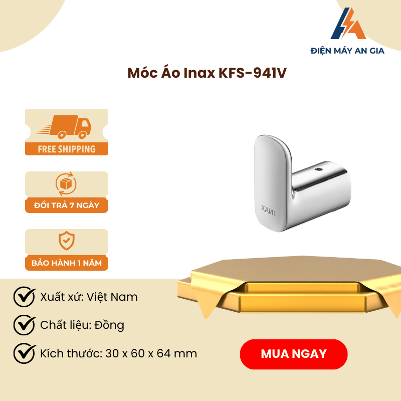 Móc Áo INAX KFS-941V - PEB | Shopee Việt Nam