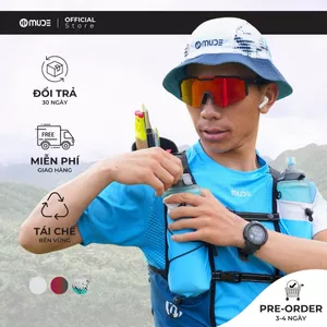 Mũ Chạy Bộ Vành Rộng MUDE Bucket Siêu Nhẹ Thoáng Khí Chống Nắng UPF40+ Mũ Trail Running [ORDER]
