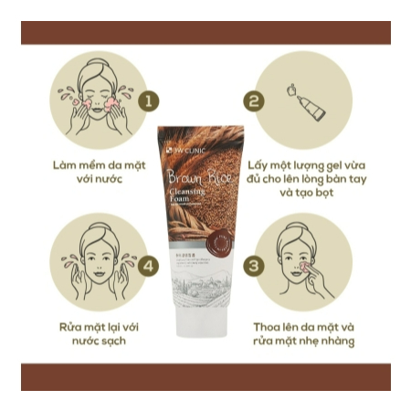 COMBO Sữa Rửa Măt Và Tẩy Da Chết Sạch Sâu Giúp Da Trắng Sáng Rạng Ngời, Tạo Cảm Giá Trơn Láng Mềm Mịn