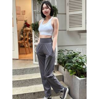 Quần jogger nữ, model: 99104.1.2519 TUẤN HD - Quần Ống Suông Cạp Cao Siết Eo Hack Chân Tôn Dáng