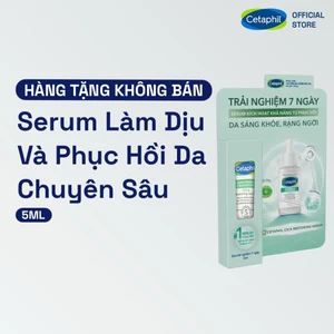 Bộ 06 tinh chất giúp làm dịu và phục hồi da chuyên sâu Cetaphil Soothing and Comforting Cica Restoring Serum 5ml