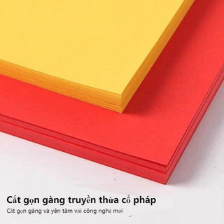 100 Tờ Giấy Hoàng Chỉ Chuyên Dụng Viết Thư Pháp Cúng Phật May Mắn