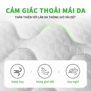 Đệm lò xo 20cm GreaMe KADE lò xo liên kết hỗ trợ dáng ngủ với lò xo kép và 2 tầng Foam bề mặt