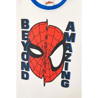 Đồ bộ thun ngắn tay quần lửng Spider-Man bé trai Rabity 560.029