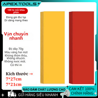 100 Tờ Giấy Hoàng Chỉ Chuyên Dụng Viết Thư Pháp Cúng Phật May Mắn