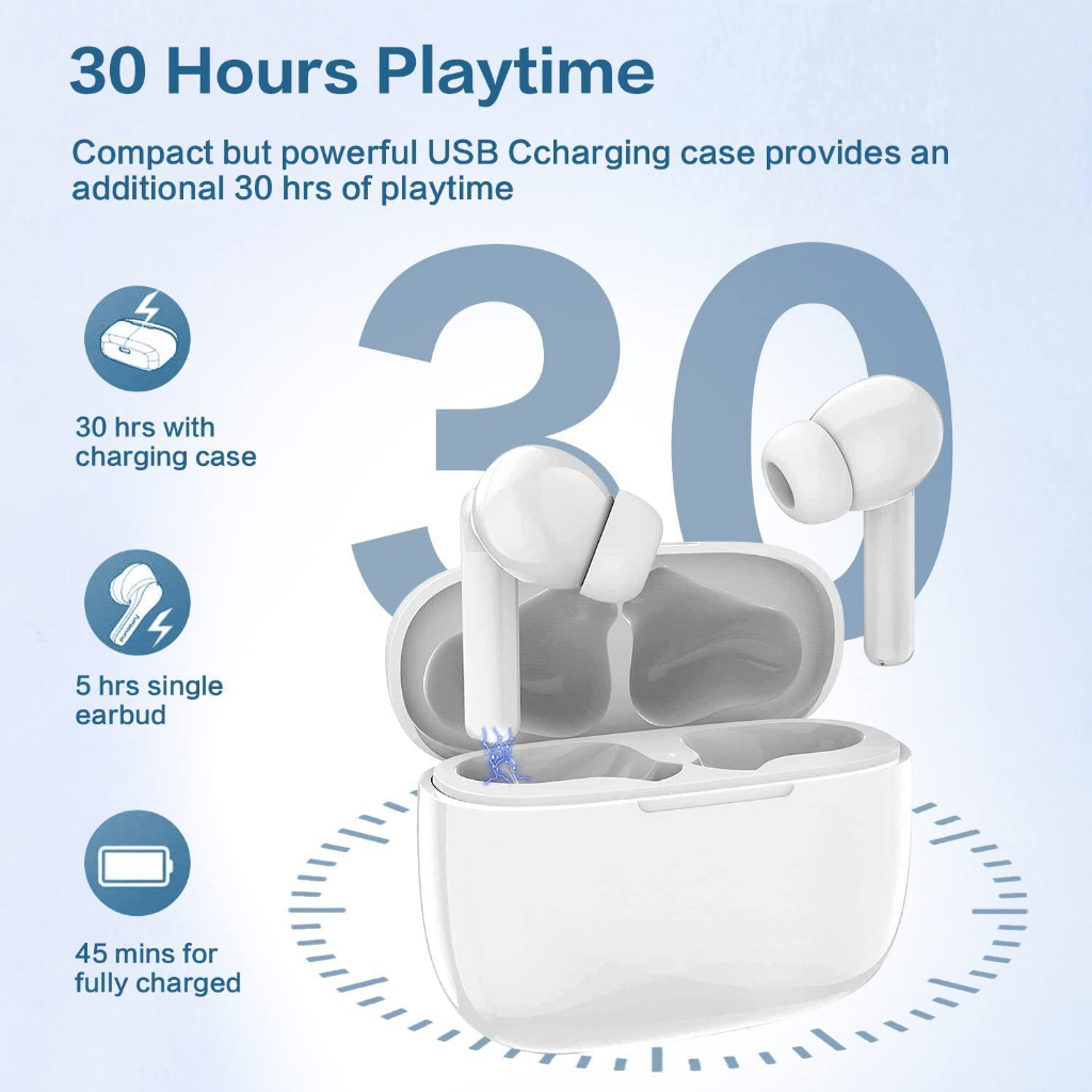 Tai nghe Bluetooth Pro3 Air4 （ANC45DB） Âm bass mạnh mẽ, hiệu ứng âm thanh không gian và kết nối tự động Định vị Đổi tên